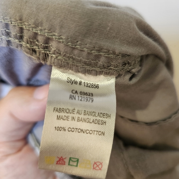 NWOT Projec Raw grey white plaid cotton cargo shorts men size 40 US - Picture 6 of 7